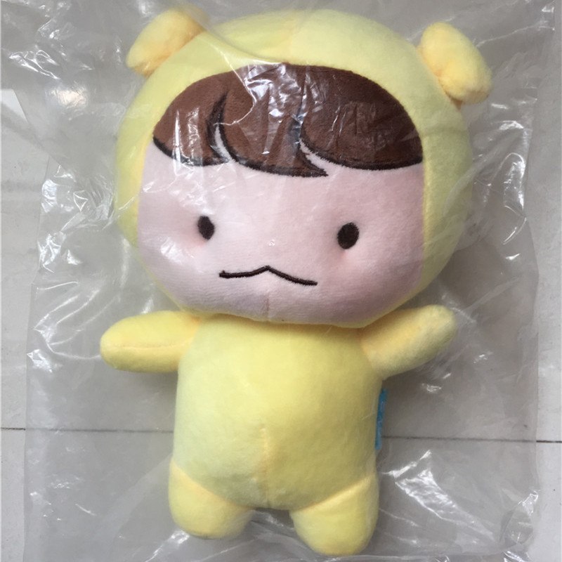 PCMOS Kpop Plush Dolls Superstar Baek Hyun Chan Yeol Se Hun Su Ho D.O Luhan Chen Cartoon Plush Toy Stuffed Dolls New