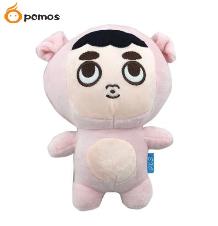 PCMOS Kpop Plush Dolls Superstar Baek Hyun Chan Yeol Se Hun Su Ho D.O Luhan Chen Cartoon Plush Toy Stuffed Dolls New