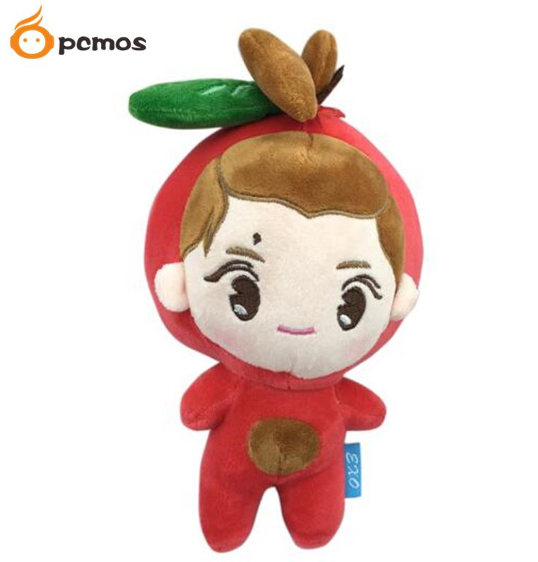PCMOS Kpop Plush Dolls Superstar Baek Hyun Chan Yeol Se Hun Su Ho D.O Luhan Chen Cartoon Plush Toy Stuffed Dolls New