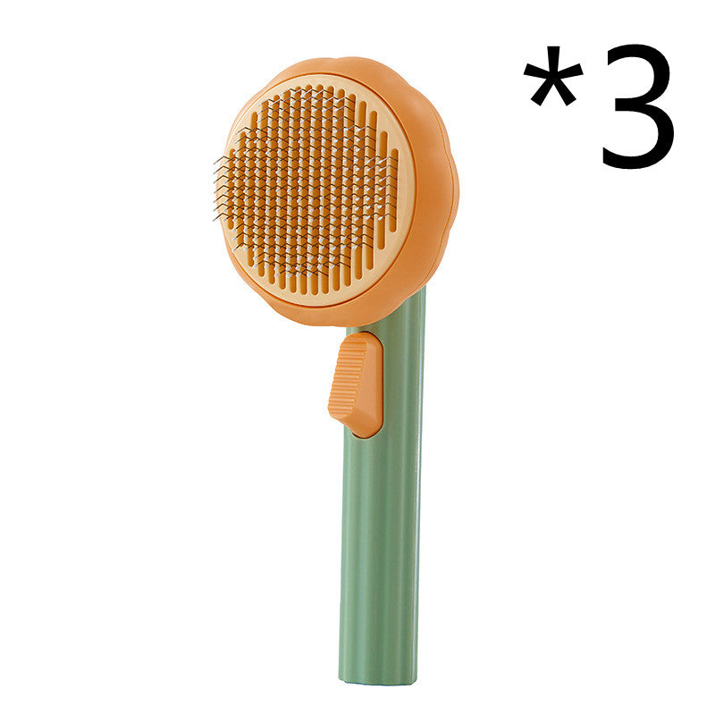 Self-Cleaning Pet Hair Brush