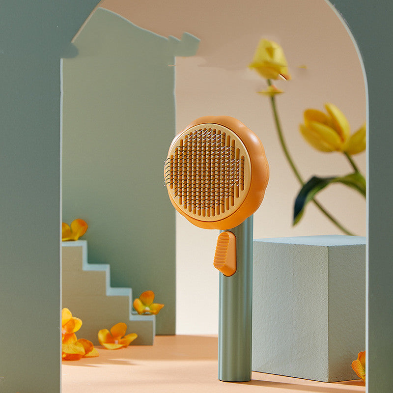 Self-Cleaning Pet Hair Brush