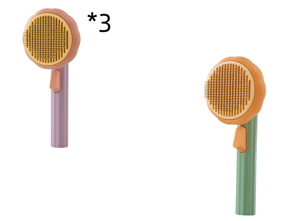 Self-Cleaning Pet Hair Brush