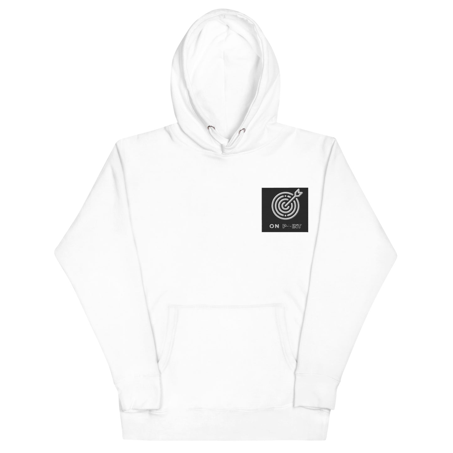 Unisex Hoodie - White Target