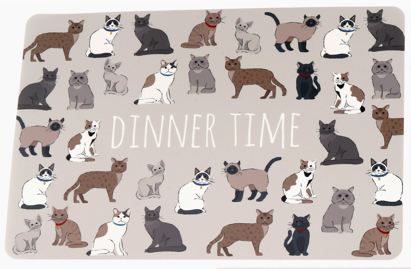 Wipeable Cat Themed Placemat 30x45cm-0