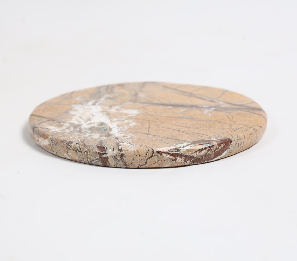 Natural Veined Marble Chopping Board