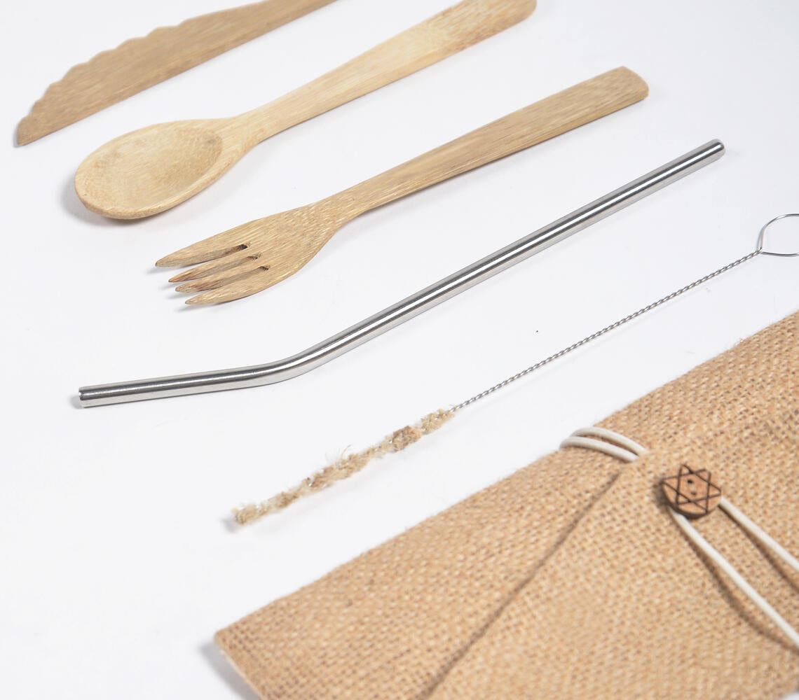 Eco-friendly Essential Travel Cutlery Set