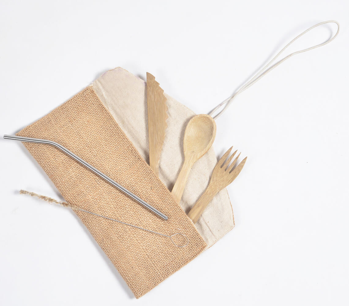 Eco-friendly Essential Travel Cutlery Set