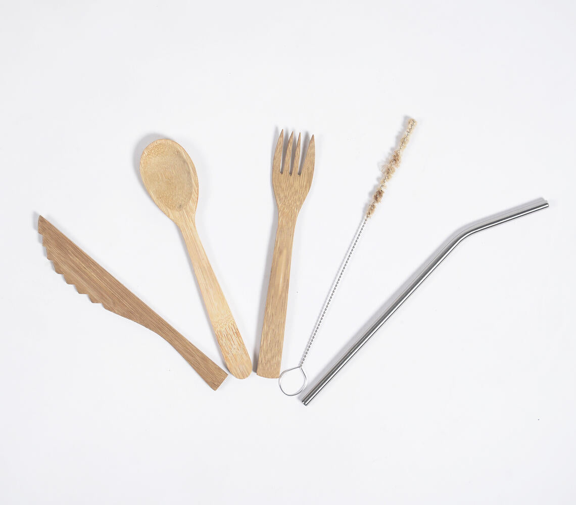 Eco-friendly Essential Travel Cutlery Set