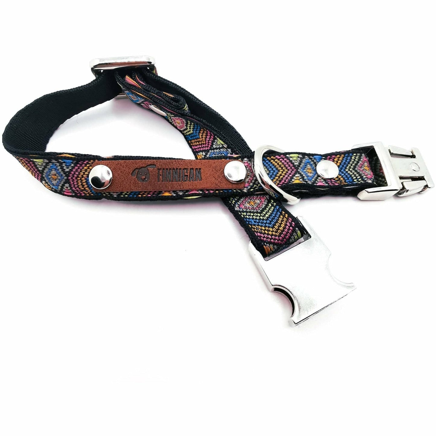 Finnigan Designer Dog Collar (Retro Collection) Small-2