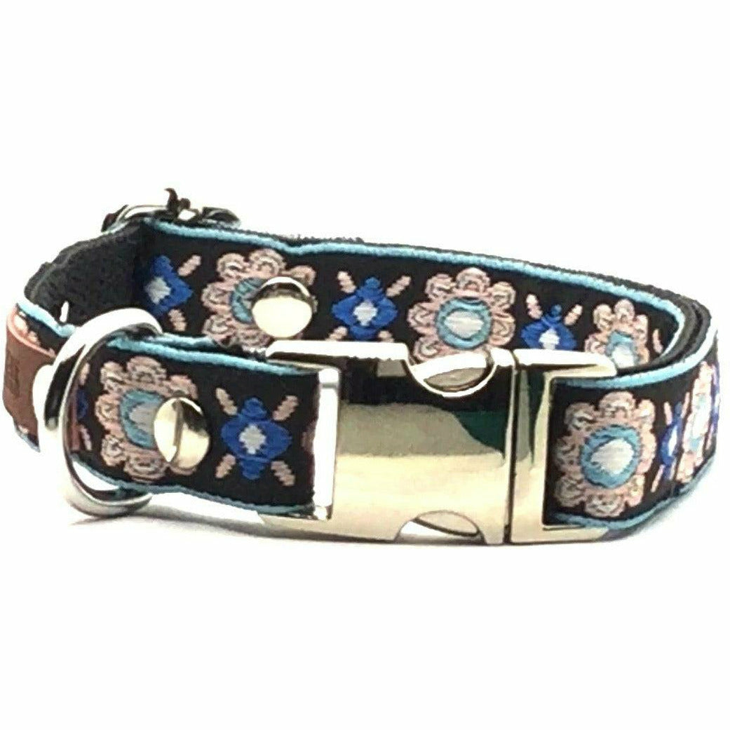 Durable Designer Dog Collar No. 7s-1