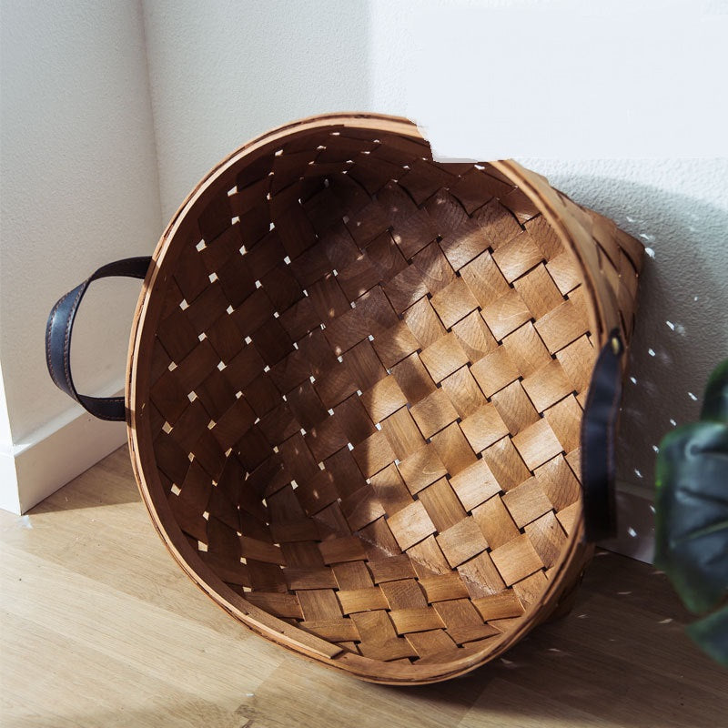 Bamboo Rattan Pet Bed and Cushion