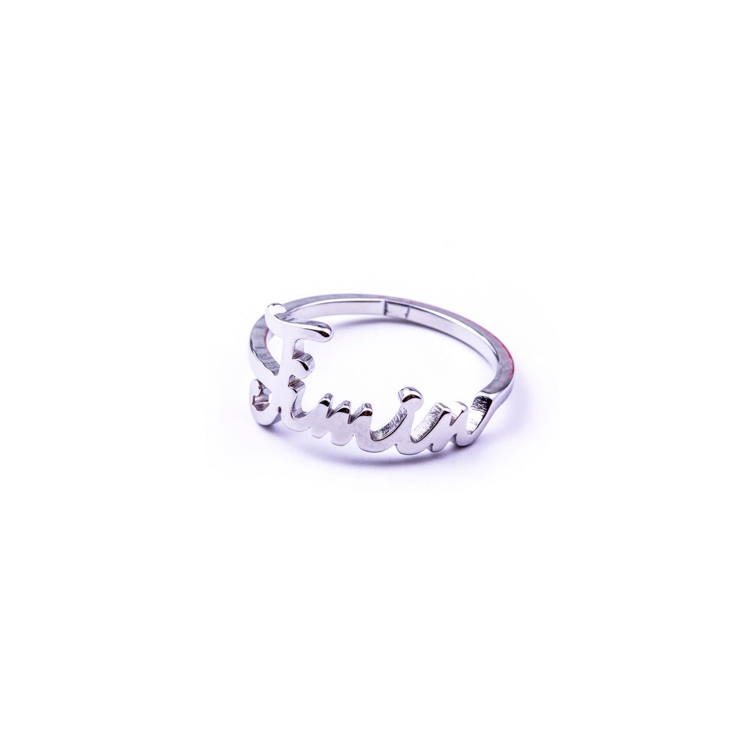 New KPOP Bangtan Boys BT21 JUNG KOOK JIMIN SUGA V Same Style Ring Lovers Couples Stainless Steel Ring Jewelry