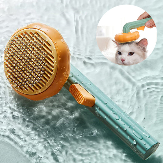 Self-Cleaning Pet Hair Brush