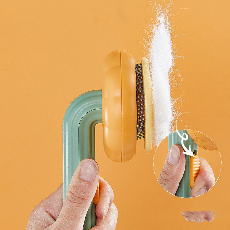 Self-Cleaning Pet Hair Brush
