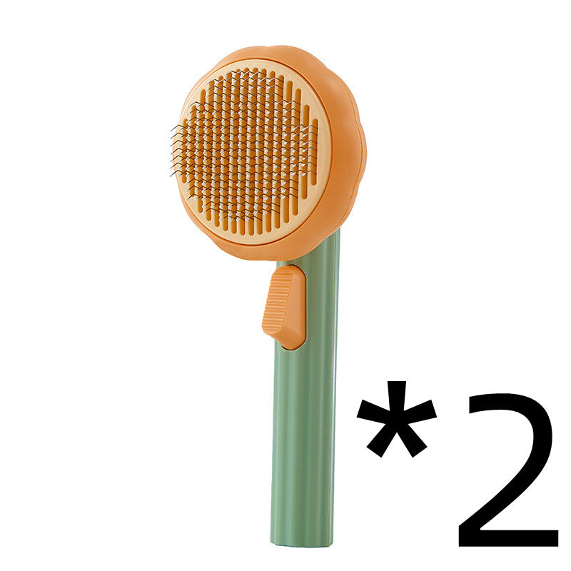 Self-Cleaning Pet Hair Brush