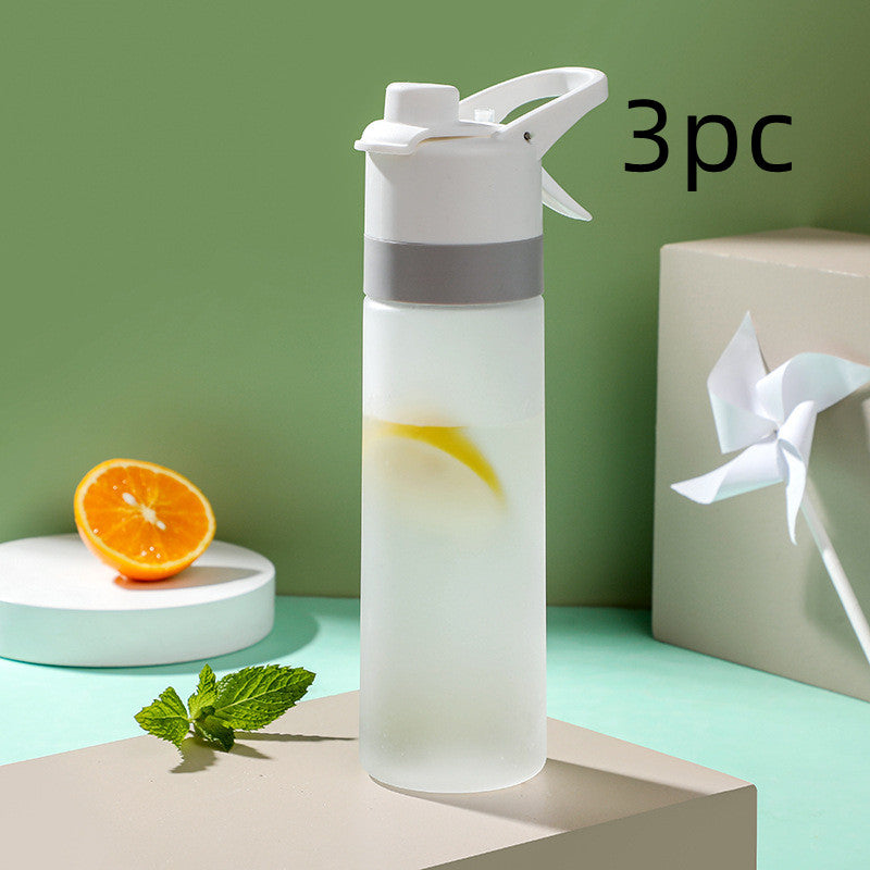 700ml Spray Water Bottle For Girls Outdoor Sport Fitness Water Cup Large Capacity Spray Bottle BPA Free Drinkware Travel Bottles Kitchen Gadgets