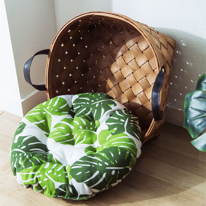 Bamboo Rattan Pet Bed and Cushion