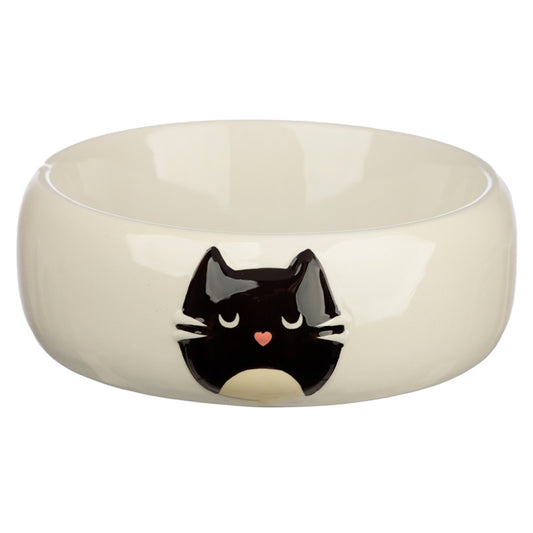 Feline Fine Cat Ceramic Pet Food Bowl BOWL11-0