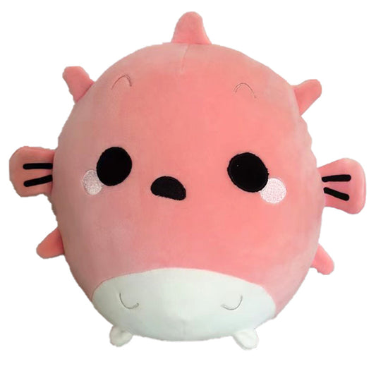 Squidglys Plush Toy - Puff the Pufferfish Adormals Ocean