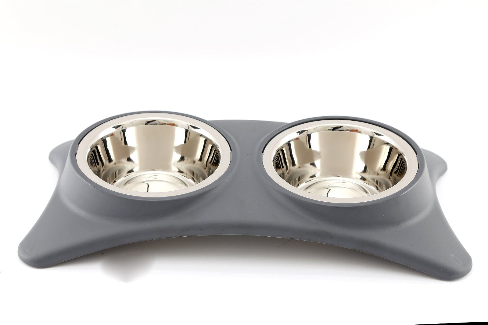 Large Double Feeding Pet Bowls-0