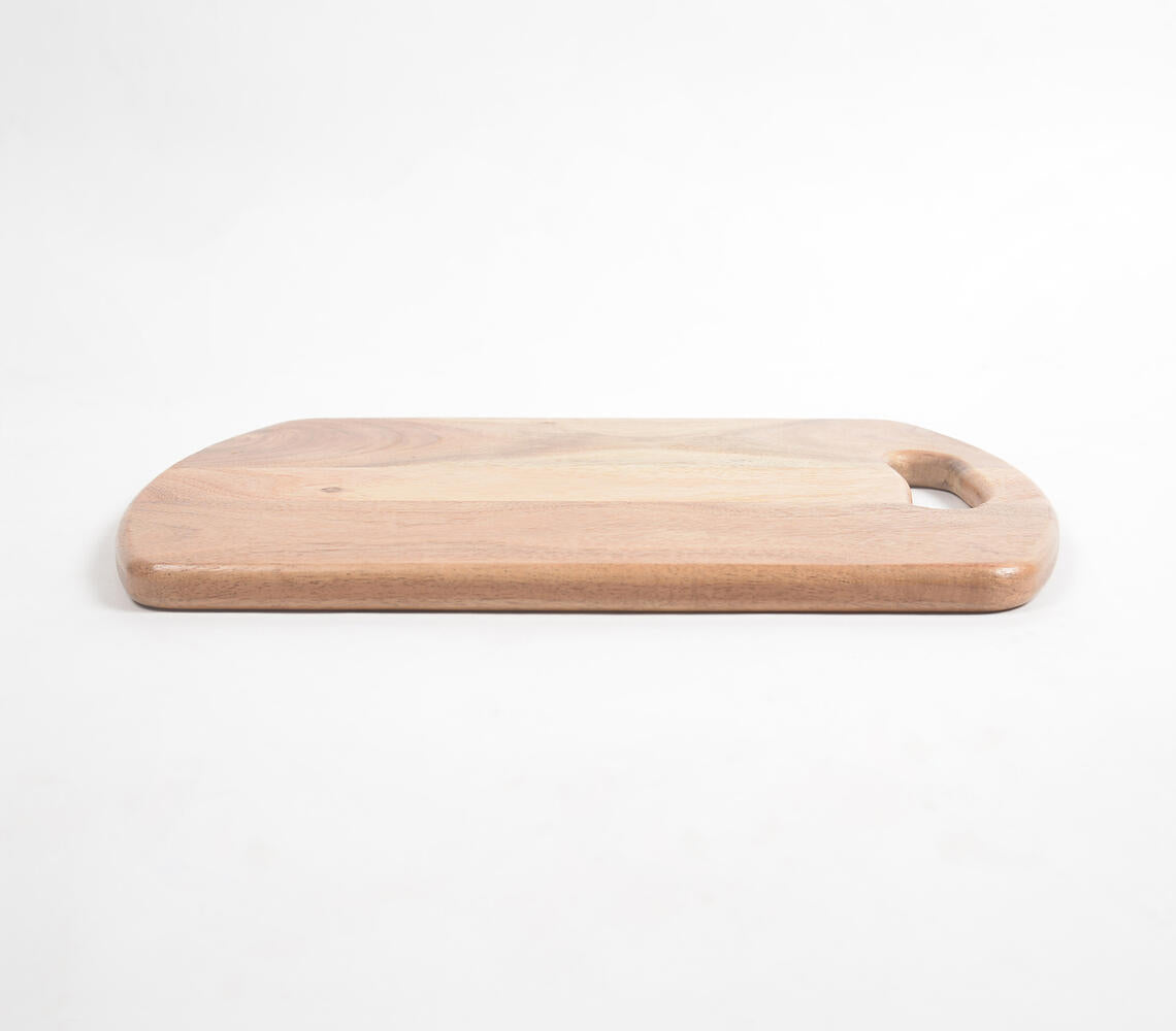 Stylish Raw Acacia Wood Chopping Board