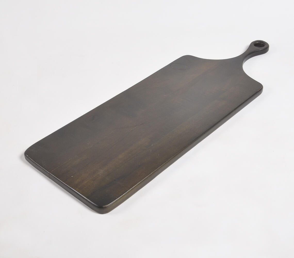Dark Polished Acacia Cutting Boards (set of 2)