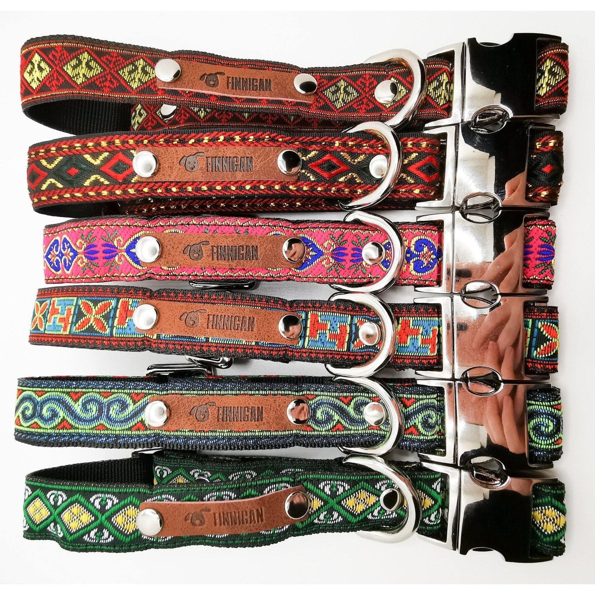 Finnigan Designer Dog Collar (Glitzy Collection) Medium-28