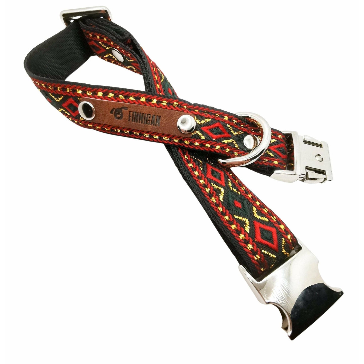 Finnigan Designer Dog Collar (Glitzy Collection) Medium-2