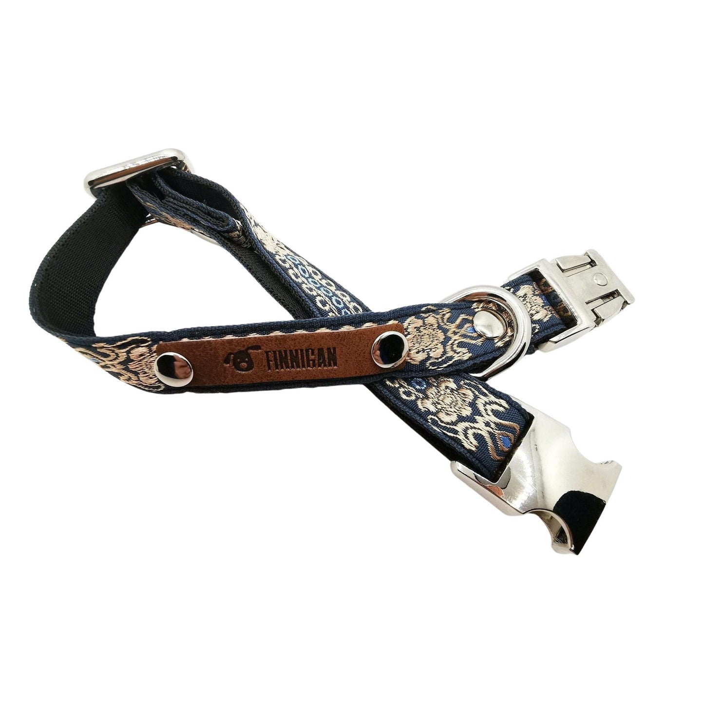 Finnigan Designer Dog Collar (Vintage Collection) Small-2