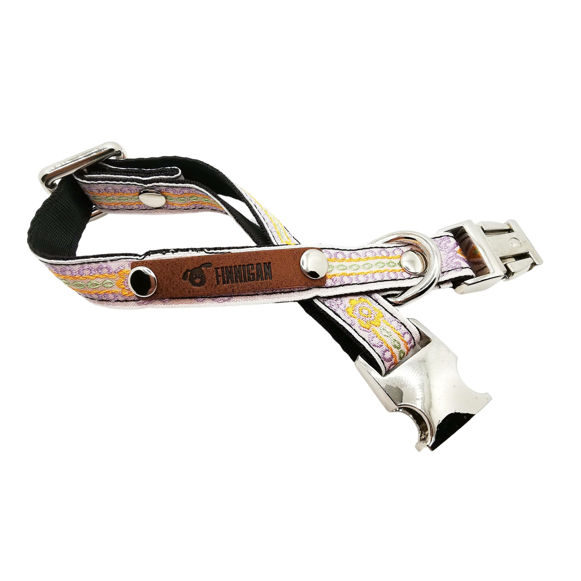 Finnigan Designer Dog Collar (Vintage Collection) Small-4